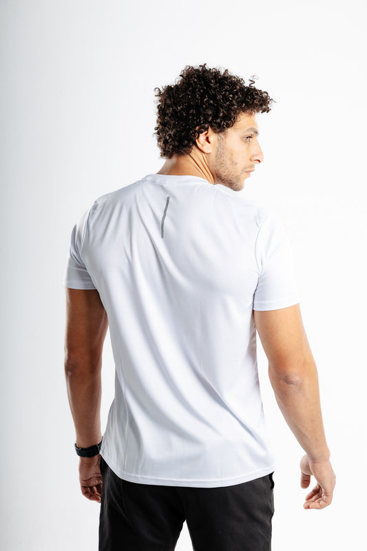 T-shirt Short Sleeve Slim White