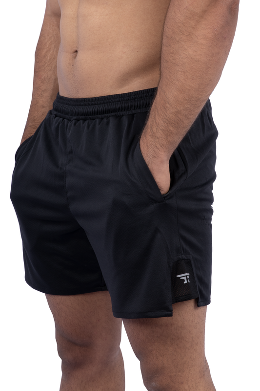 Runic Signature Shorts Black