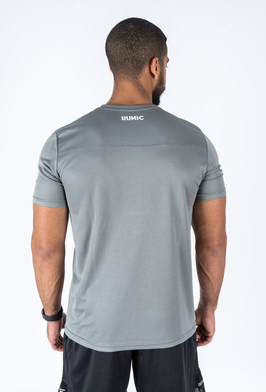 T-shirt Short Sleeve Slim Grey