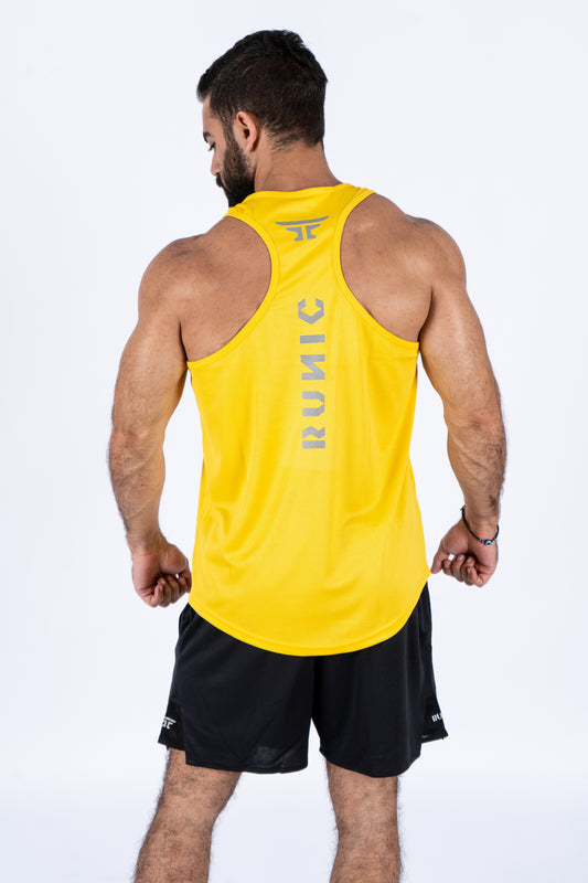 Runic Signature Tank top Yellow