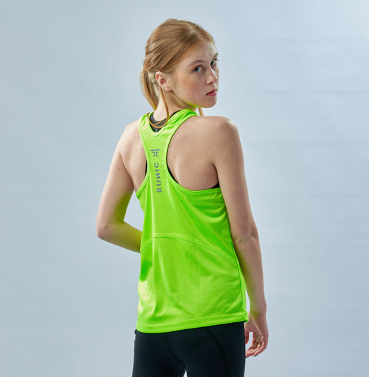 Runic women's signature Tank top Light Green