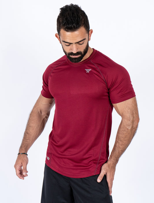 Runic Signature T-shirt Maroon